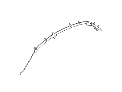 Hyundai 85010-1E000 Curtain Air Bag Module, LH