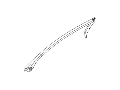 Hyundai 82150-2M000 Weatherstrip Assembly-Door Opening Upper, LH