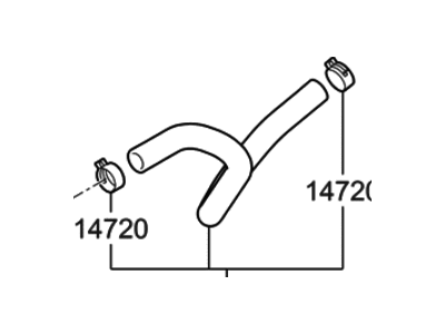 Hyundai 97311-D3200 Hose Assembly-Water Inlet