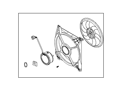 Hyundai 97730-38000 Blower Assembly-Conderser