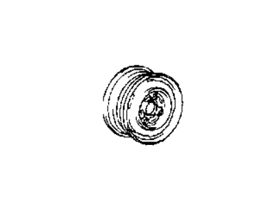 Hyundai 52910-33300-D Steel Wheel Assembly