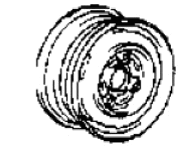 Hyundai 52910-33700 Aluminium Wheel Assembly