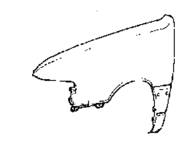 Hyundai 66311-24310 Panel-Fender, LH
