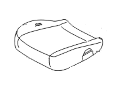 Hyundai 88100-1E010-MFZ Cushion Assembly-Front Seat, Driver