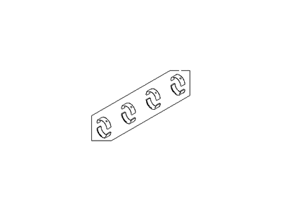 Kia 2102023911 Bearing Set-Crankshaft