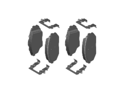 Hyundai 58101-KLA00 PAD KIT-FRONT DISC BRAKE