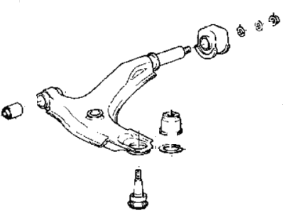 Hyundai 54501-22000 Arm & Ball Joint Assembly-Lower, RH