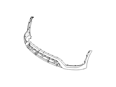 Hyundai 86512-B8100 Cover-Front Bumper, Lower