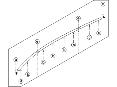 Hyundai 87251-A5000 Garnish Assembly-Roof Side, LH