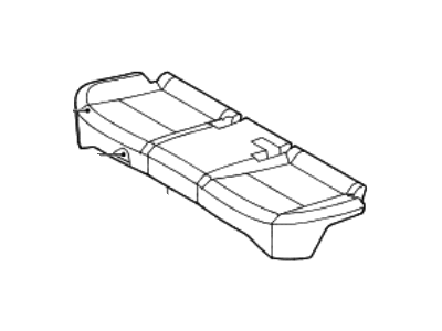 Hyundai 89160-D3010-RTE Rear Seat Cushion Covering Assembly