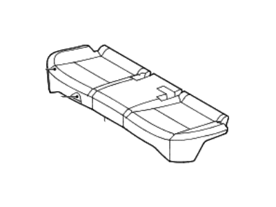 Hyundai 89100-D3030-RTE Cushion Assembly-RR Seat