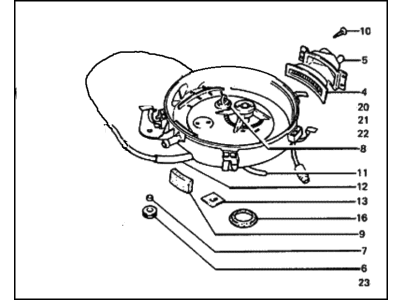 Hyundai 28112-21510 Body-Air Cleaner