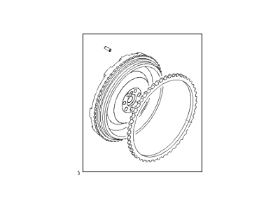 Hyundai 23200-25002 FLYWHEEL Assembly