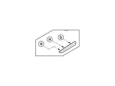 Hyundai 87732-D2000 Moulding Assembly-Fender Waist Line, RH