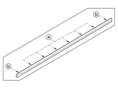 Hyundai 87712-D2000 Moulding Assembly-Waist Line Front Door, RH