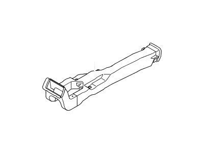 Hyundai 97010-2S000 Duct Assembly-Rear Air Ventilator, No.1