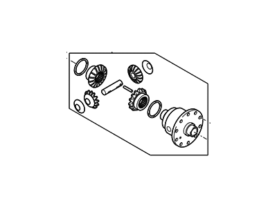 Hyundai 53020-3B700 Case Assembly-Differential