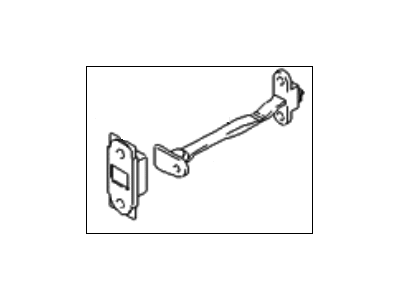 Hyundai 79480-26000 Checker Assembly-Rear Door, LH