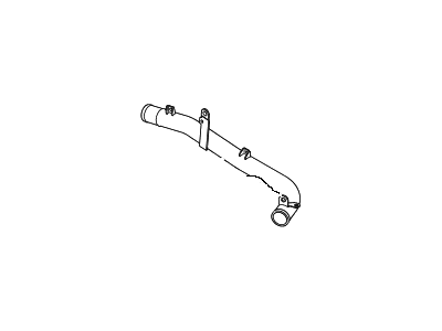 Kia 254603C501 Pipe Assembly-Water Inlet
