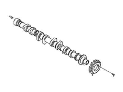 Hyundai 24200-23550 Camshaft Assembly-Exhaust