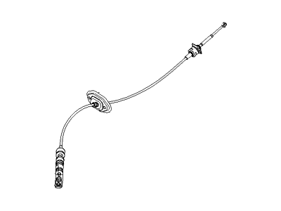 Kia 467601G100 Automatic Transmission Shift Control Cable