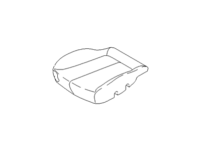 Hyundai 88260-25100-FBJ Front Passenge Side Seat Cushion Covering