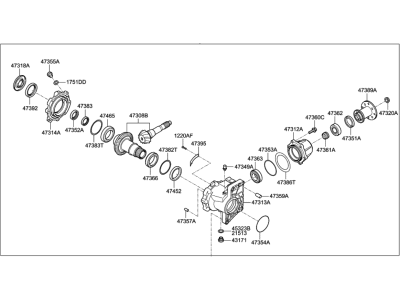 Hyundai 47300-3B710 Transfer Assembly