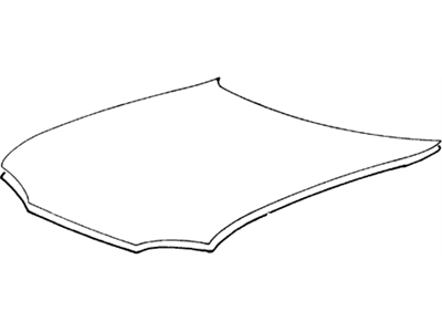 Hyundai 81125-34002 Pad-Hood Insulating