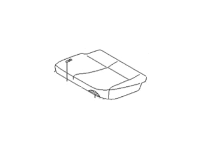 Hyundai 89100-4D144-CS2 Cushion Assembly-3RD Seat, LH
