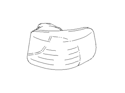 Hyundai 92410-26010 Lens & Housing-Rear Combination Lamp, LH