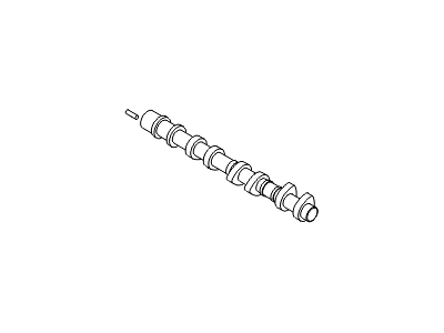 Hyundai 24200-3CGA0 Camshaft Assembly-Exhaust, LH