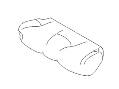 Hyundai 89160-2D100-CGU Rear Seat Cushion Cover