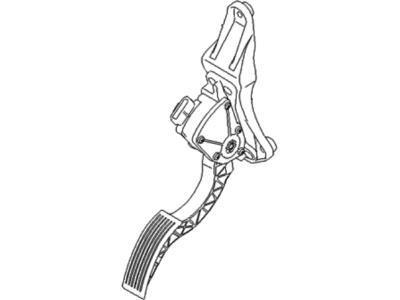 Hyundai 32700-0W010 Pedal-Accelerator