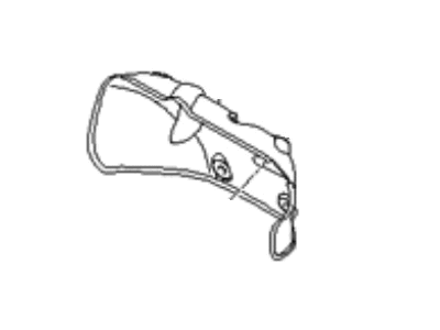 Hyundai 28525-3C142 Protector-Heat, RH
