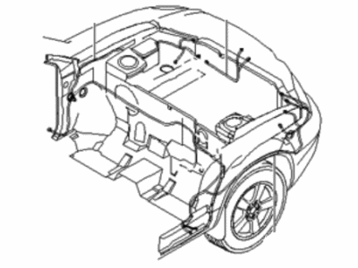 Hyundai 91200-2E780 Wiring Assembly-Engine LH