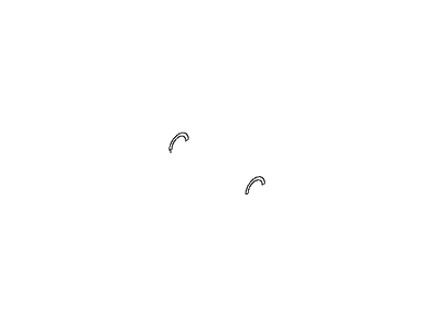 Hyundai 21030-3C100 Bearing Pair Set-Crank Shaft Center