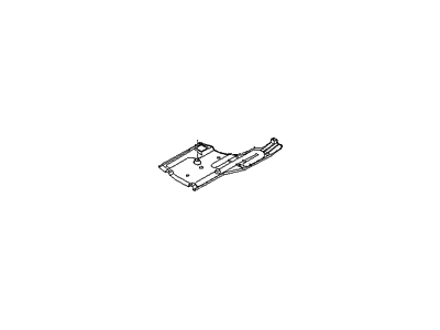 Kia 841473Q000 Under Cover-Rear RH