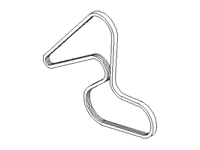 Kia 2521237110 V Ribbed Belt