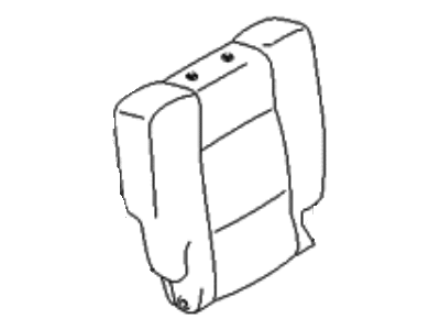 Hyundai 89470-26030-SBA Rear Right-Hand Seat Back Covering