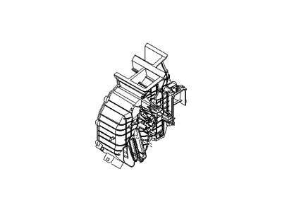 Hyundai 97135-1E001 Case-Heater, RH