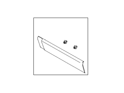 Hyundai 87722-26500 Garnish Assembly-Front Door, RH
