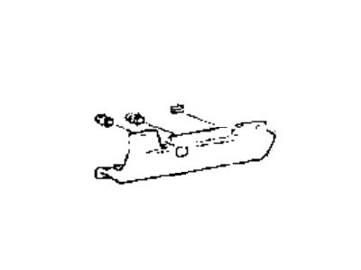 Hyundai 87751-28000 Moulding-Side Sill Front, LH