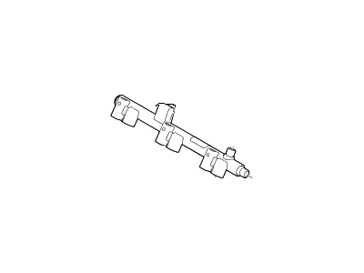 Hyundai 35304-3L100 Fuel Rail, LH