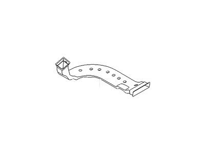 Hyundai 97370-2E000 Duct-Rear Heating, RH