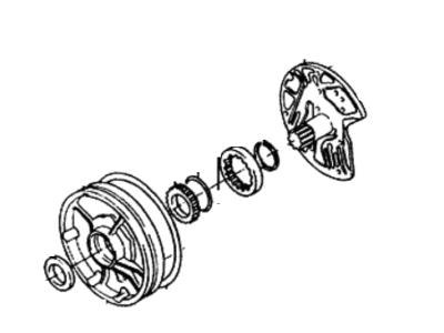 Hyundai 45301-21700 Pump Assembly-Oil