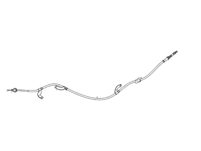 Hyundai 59770-G3300 Cable Assembly-Parking Brake, RH