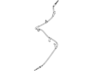 Hyundai 59770-4Z500 Cable Assembly-Parking Brake, RH