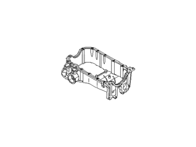 Hyundai 21521-37102 Pan-Oil, Upper