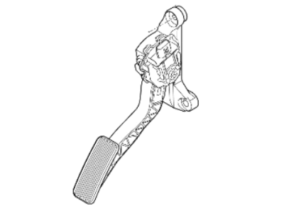 Kia 32700G2100 Pedal Assembly-Accelerator