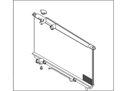 Hyundai 25310-38001 Radiator Assembly